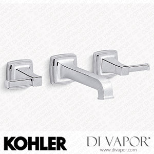 Kohler Wall-Mount Bathroom Sink Tap Trim, 1.2 GPM (K-T26432-4-CP) Spare Parts