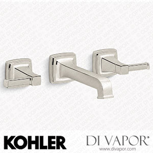 Kohler Wall-Mount Bathroom Sink Tap Trim, 1.2 GPM (K-T26432-4-SN) Spare Parts