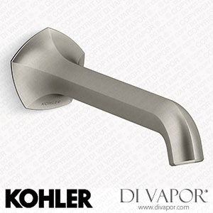 Kohler Wall-Mount Bathroom Sink Tap Spout with Straight Design (K-T27011-ND-BN) Spare Parts