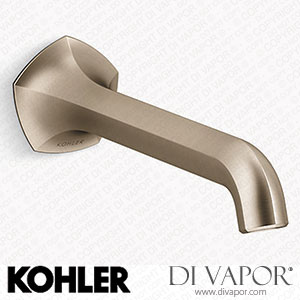 Kohler Wall-Mount Bathroom Sink Tap Spout with Straight Design (K-T27011-ND-BV) Spare Parts