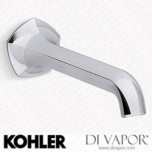 Kohler Wall-Mount Bathroom Sink Tap Spout with Straight Design (K-T27011-ND-CP) Spare Parts