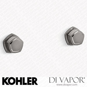 Kohler Wall-Mount Bathroom Sink Tap Knob Handle Trim (K-T27013-9-SN) Spare Parts
