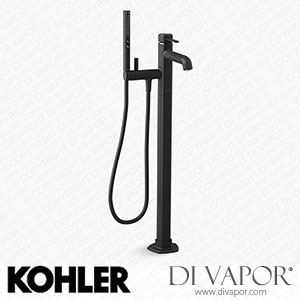 Kohler Floor-Mount Bath Filler Trim with Handshower (K-T27025-4-BL) Spare Parts