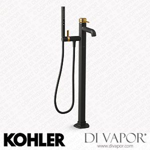 Kohler Floor-Mount Bath Filler Trim with Handshower (K-T27025-4-BMB) Spare Parts