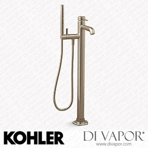 Kohler Floor-Mount Bath Filler Trim with Handshower (K-T27025-4-BV) Spare Parts