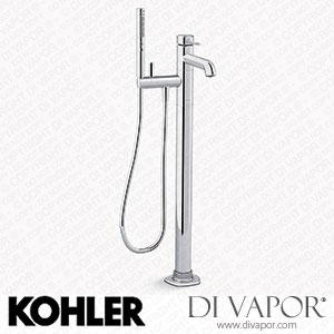 Kohler Floor-Mount Bath Filler Trim with Handshower (K-T27025-4-CP) Spare Parts