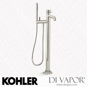 Kohler Floor-Mount Bath Filler Trim with Handshower (K-T27025-4-SN) Spare Parts