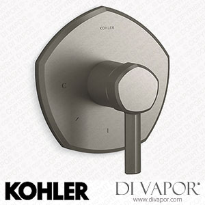 Kohler Temperature Control Valve Trim with Lever Handle (K-T27040-4-BN) Spare Parts