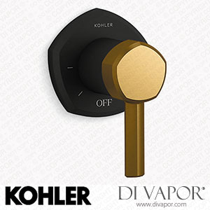 Kohler Volume Control Valve Trim with Lever Handle (K-T27041-4-BMB) Spare Parts