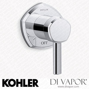 Kohler Volume Control Valve Trim with Lever Handle (K-T27041-4-CP) Spare Parts
