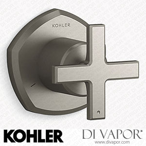 Kohler Transfer Valve Trim with Cross Handle (K-T27042-3-BN) Spare Parts