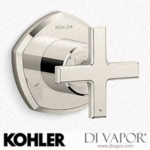 Kohler Transfer Valve Trim with Cross Handle (K-T27042-3-SN) Spare Parts