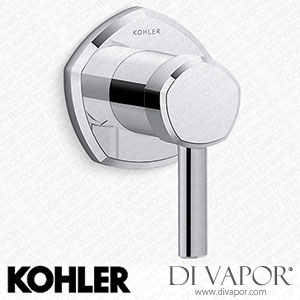 Kohler Transfer Valve Trim with Lever Handle (K-T27042-4-CP) Spare Parts