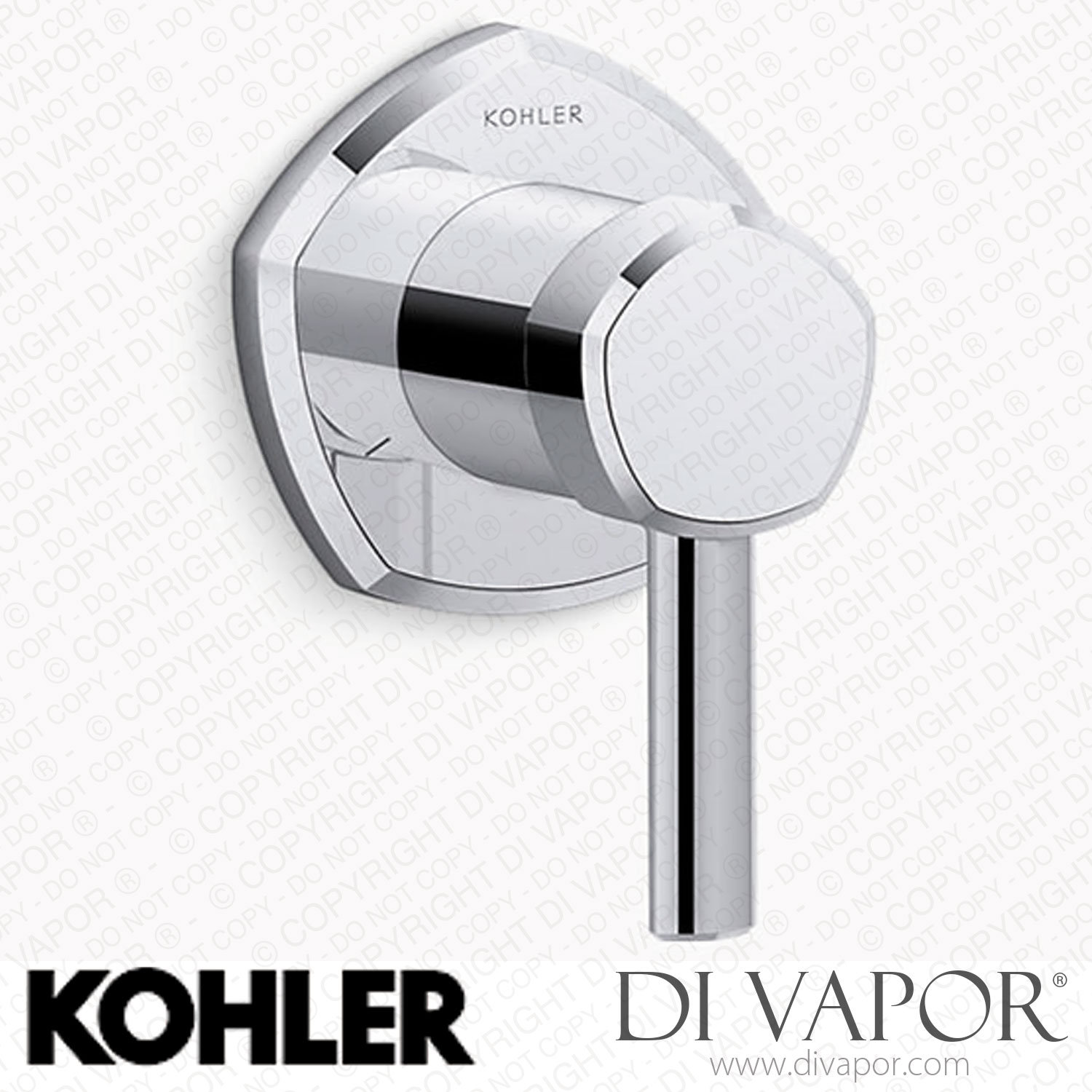 Kohler Transfer Valve Trim with Lever Handle (KT270424CP) Spare Parts