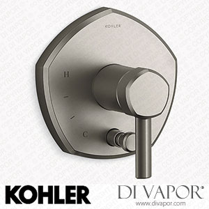 Kohler Valve Trim with Push-Button Diverter and Lever Handle (K-T27044-4-BN) Spare Parts