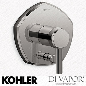 Kohler Valve Trim with Push-Button Diverter and Lever Handle (K-T27044-4-TT) Spare Parts