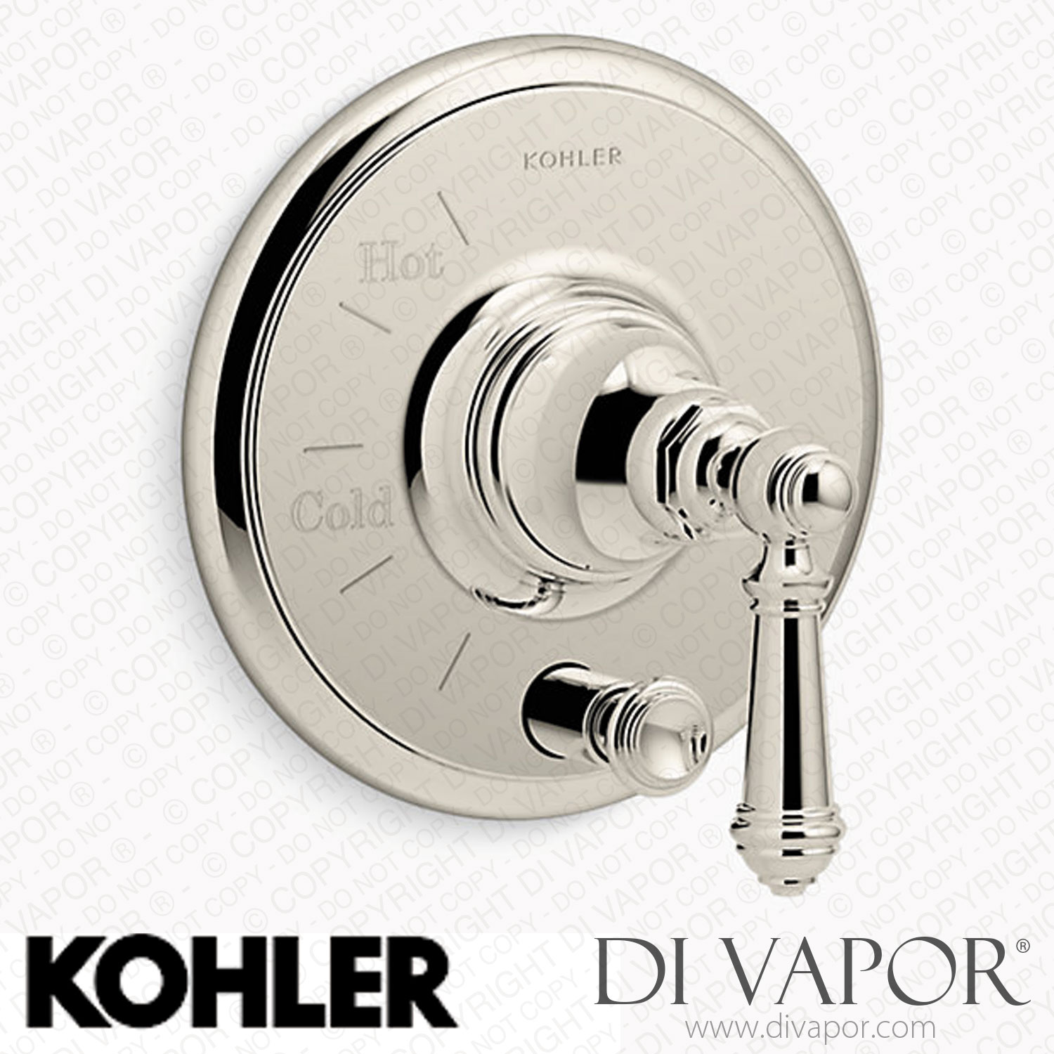 Kohler Valve Trim with PushButton Diverter and Lever Handle (KT72768