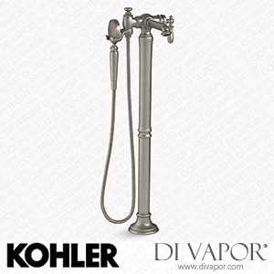 Kohler Floor-Mount Bath Filler Trim with Handshower (K-T72790-9M-BN) Spare Parts