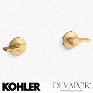 Kohler Wall-Mount Bathroom Sink Tap Lever Handle Trim (K-T77981-4-2MB) Spare Parts