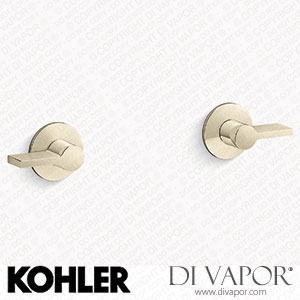 Kohler Wall-Mount Bathroom Sink Tap Lever Handle Trim (K-T77981-4-AF) Spare Parts