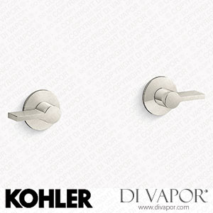 Kohler Wall-Mount Bathroom Sink Tap Lever Handle Trim (K-T77981-4-SN) Spare Parts