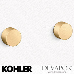 Kohler Wall-Mount Bathroom Sink Tap Oyl Handle Trim (K-T77981-8-2MB) Spare Parts