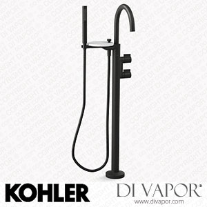 Kohler Floor-Mount Bath Filler Trim with Lever Handles and Handshower (K-T77984-4-BL) Spare Parts