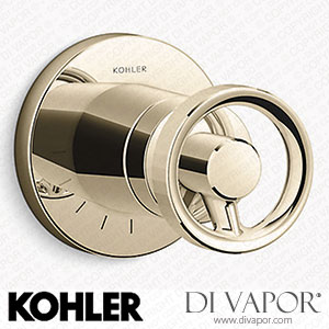 Kohler Volume Control Valve Trim with Industrial Handle (K-T78025-9-CP) Spare Parts