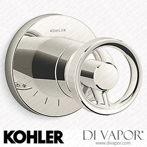 Kohler Volume Control Valve Trim with Industrial Handle (K-T78025-9-CP) Spare Parts