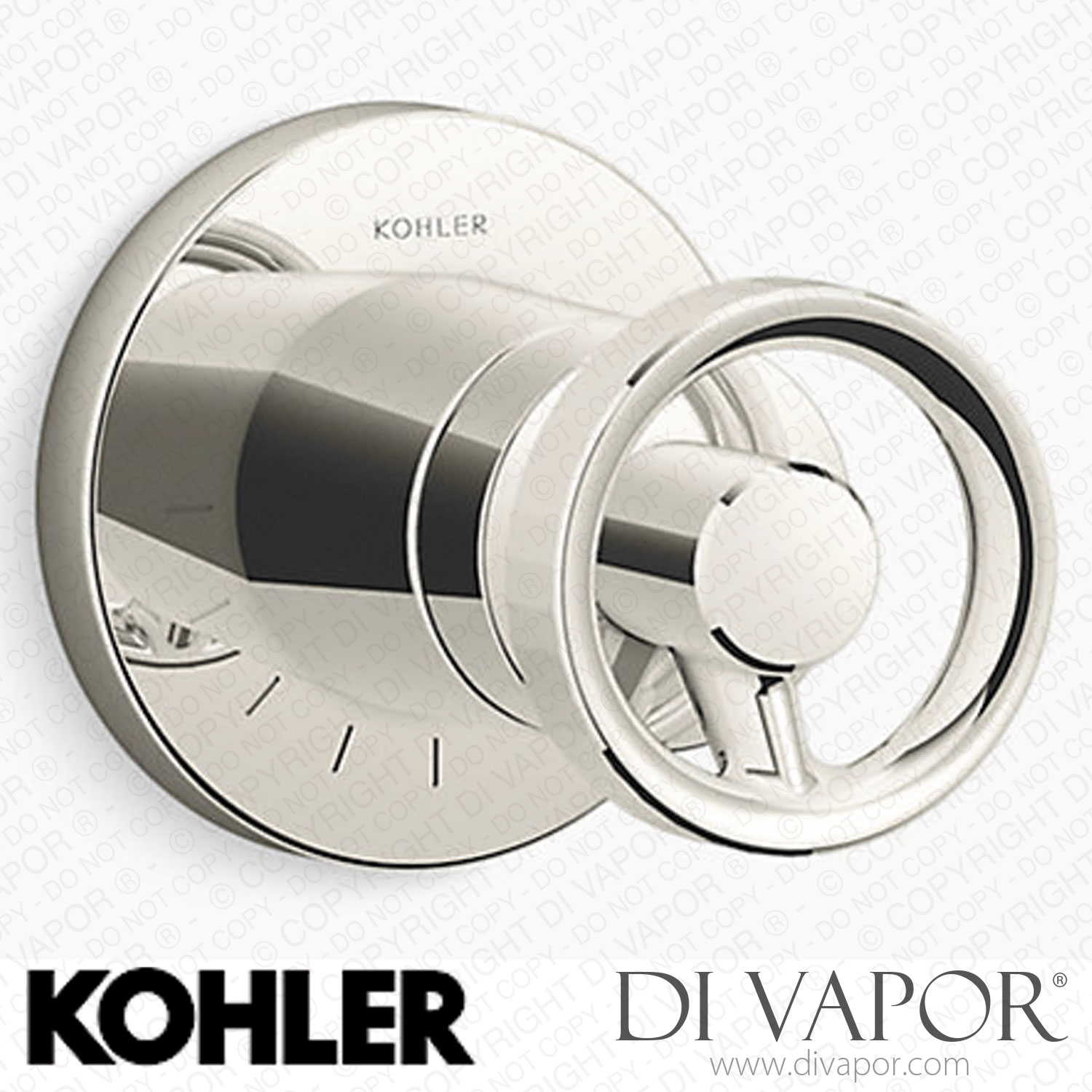 Kohler Volume Control Valve Trim with Industrial Handle (KT780259SN