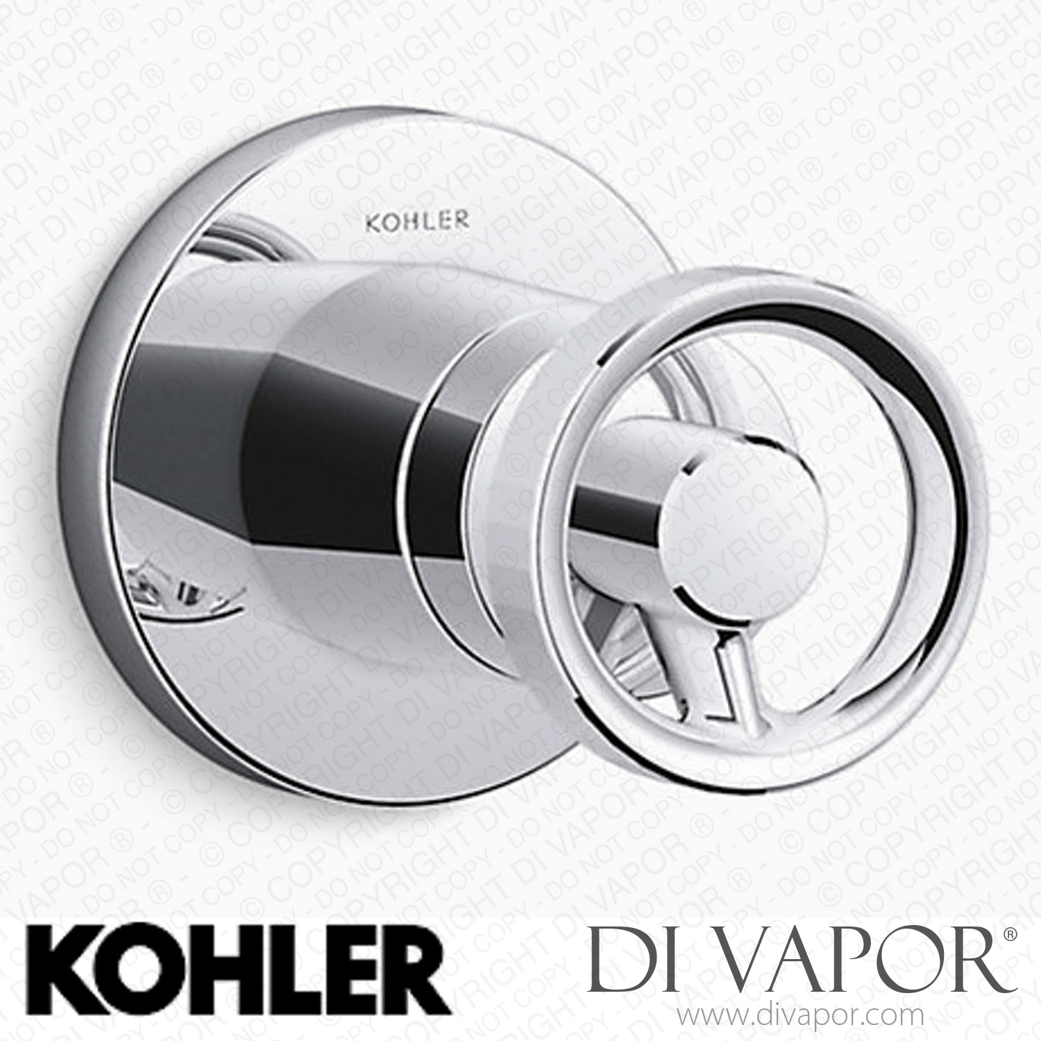 Kohler Transfer Valve Trim with Industrial Handle (KT780269CP) Spare