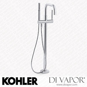Kohler Floor-Mount Bath Filler Trim with Handshower (K-T97328-4-CP) Spare Parts