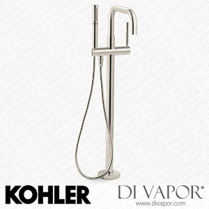 Kohler Floor-Mount Bath Filler Trim with Handshower (K-T97328-4-SN) Spare Parts
