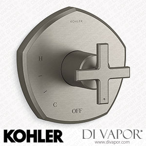 Kohler Valve Trim with Cross Handle (K-TS27043-3-BN) Spare Parts