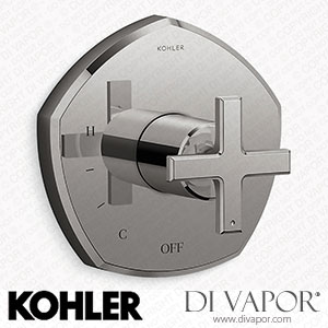 Kohler Valve Trim with Cross Handle (K-TS27043-3-TT) Spare Parts