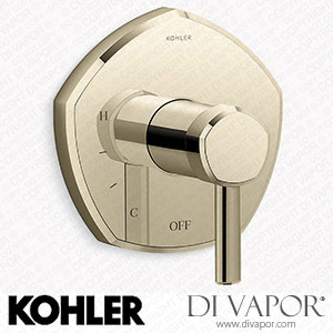 Kohler Valve Trim with Lever Handle (K-TS27043-4-AF) Spare Parts