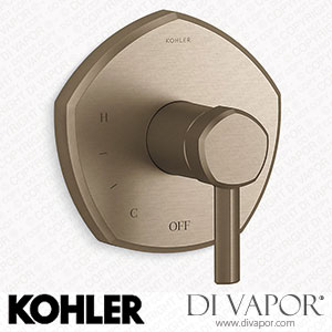 Kohler Valve Trim with Lever Handle (K-TS27043-4-BV) Spare Parts