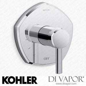 Kohler Valve Trim with Lever Handle (K-TS27043-4-CP) Spare Parts