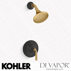 Kohler Shower Trim Kit, 1.75 GPM (K-TS27420-4G-BMB) Spare Parts