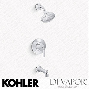 Kohler Bath and Shower Trim Kit, 2.5 GPM (K-TS27421-4-CP) Spare Parts