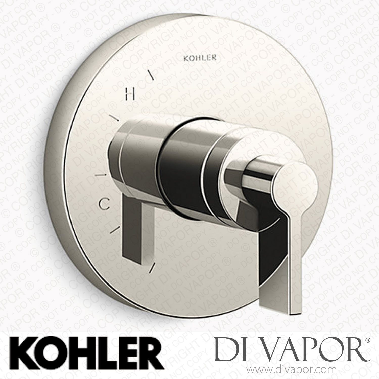 Kohler Shower Valve Trim with Lever Handle (KTS780154SN) Spare Parts