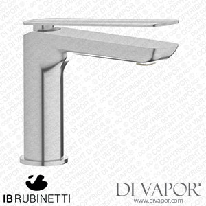 IB Rubinetti K2200SS K2 Monohole Washbasin Mixer Complete with Drain Spare Parts