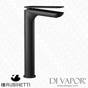 IB Rubinetti K2202NP K2 Tall Monohole Washbasin Mixer Complete with Drain Spare Parts