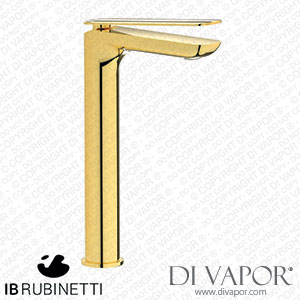 IB Rubinetti K2202OO K2 Tall Monohole Washbasin Mixer Complete with Drain Spare Parts