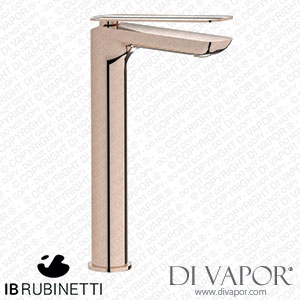 IB Rubinetti K2202RS K2 Tall Monohole Washbasin Mixer Complete with Drain Spare Parts