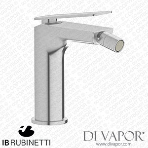 IB Rubinetti K2220SS K2 Monohole Bidet Mixer Complete with Drain Spare Parts