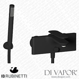 IB Rubinetti K2250NP K2 Wall Mounted Bath Filler Complete with Shower Kit Spare Parts