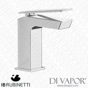 IB Rubinetti K3201CC K3 Mini Monohole Washbasin Mixer Complete with Drain Spare Parts