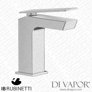 IB Rubinetti K3201SS K3 Mini Monohole Washbasin Mixer Complete with Drain Spare Parts
