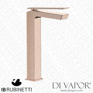IB Rubinetti K3202RS K3 Tall Monohole Washbasin Mixer Complete with Drain Spare Parts